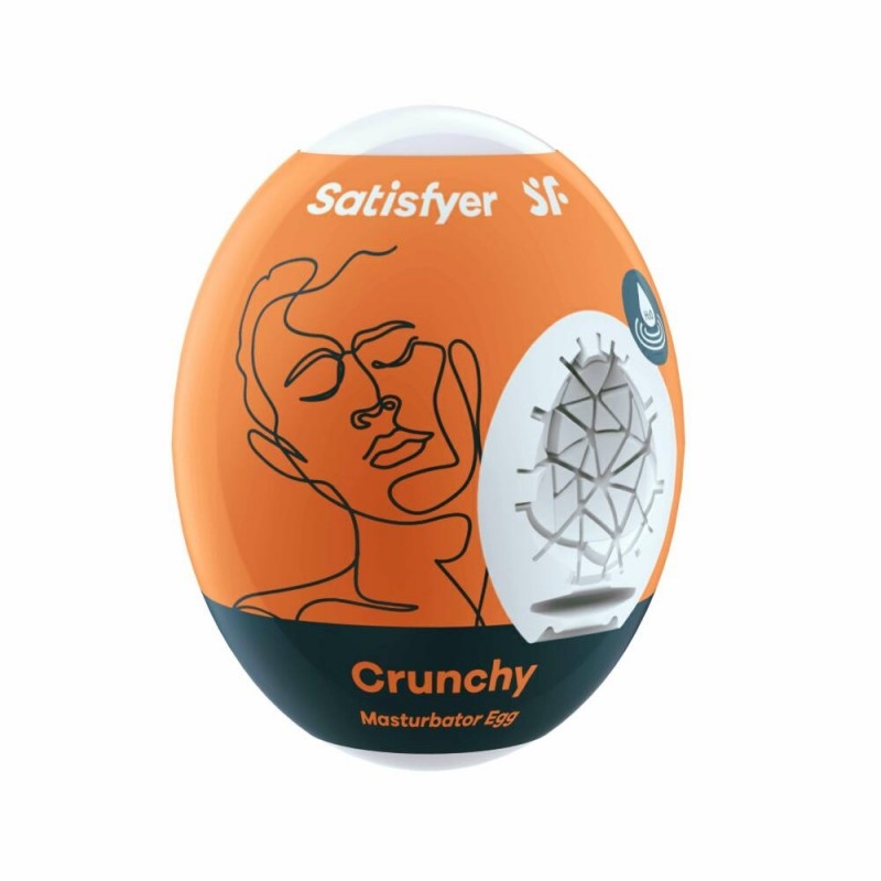 Мастурбатор с самолубрикацией "Satisfyer Crunchy" 