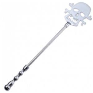 Стек в виде черепа "Vandersex" металл 