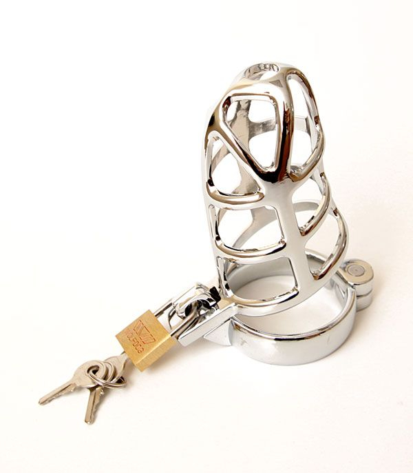 Пояс верности с замком "Notabu BDSM" металлический 